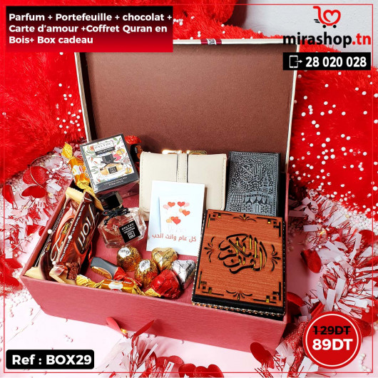 Coffret Cadeau Femme Box Cadeau Giftbox tunisie